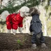 Dog Raincoat with Harness - Adjustable Waterproof Reflective Jacket for Small Dogs (Outdoor Protection for Chihuahua & Yorkie)