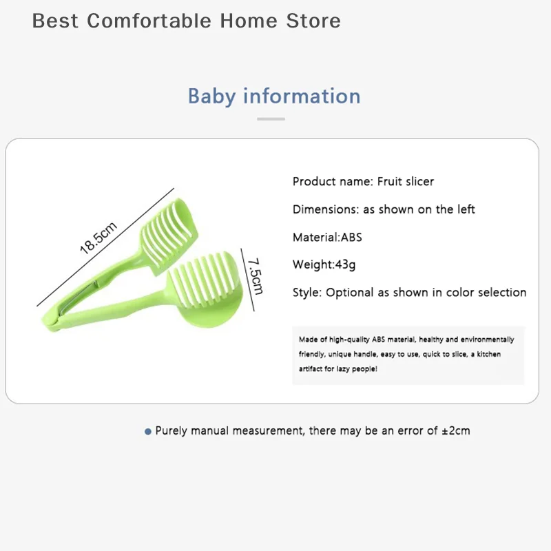Kitchen Gadgets Handy Plastic Onion Rack Potato Tomato Slicer Vegetable Fruit Cutter Safe Cooking Tools Accessories - Image 6