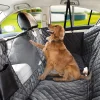 Dog Seat Cover for Back Seat, Waterproof with Mesh Window, Scratch Prevent Anti-slip Dog Bed Car Hammock, Standard