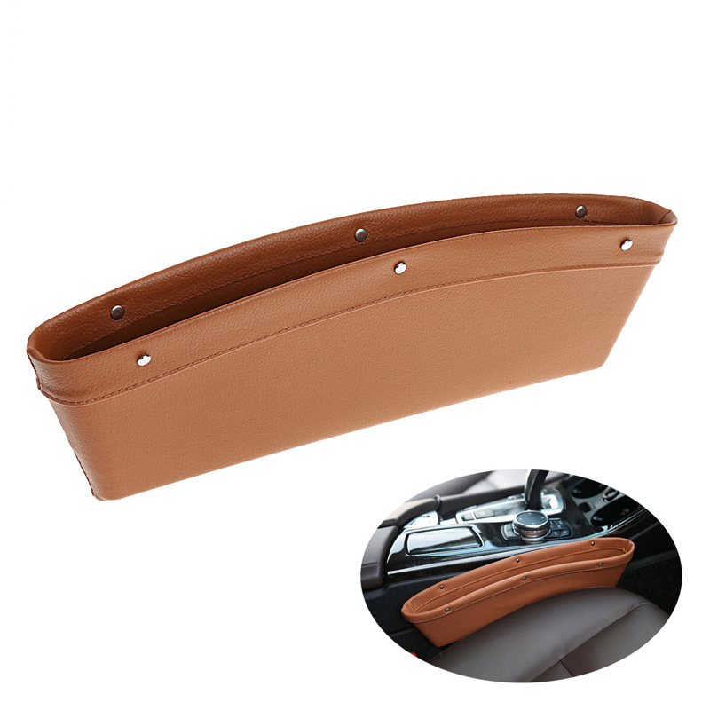 Auto Car Catch Catcher Box Caddy Seat Gap Slit Pocket Storage Holder Organizer - Image 4
