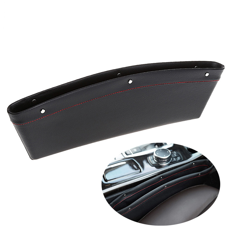 Auto Car Catch Catcher Box Caddy Seat Gap Slit Pocket Storage Holder Organizer - Image 3