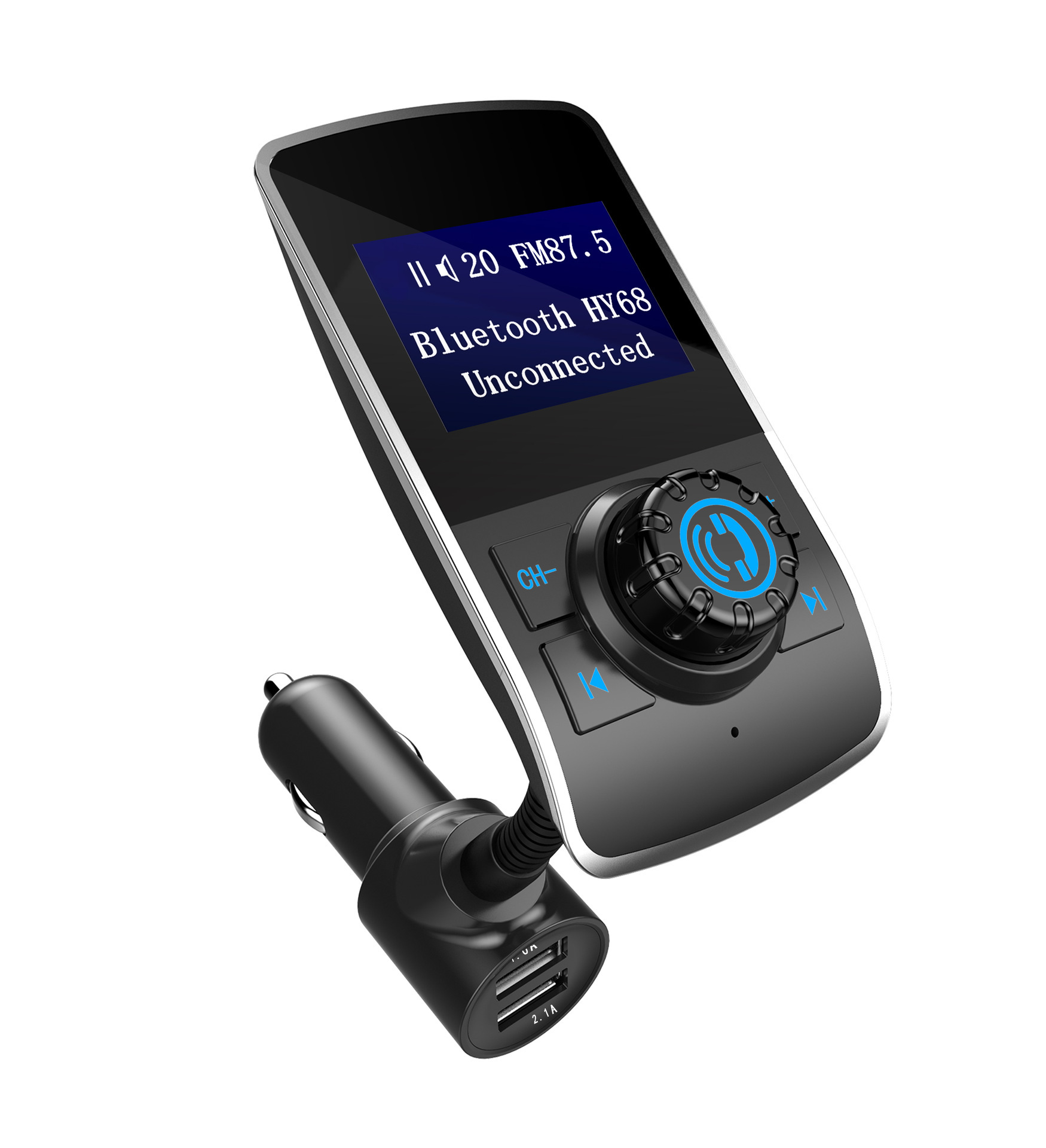 Car Bluetooth Mp3 Car FM Transmitter Car Bluetooth Mp3 Player Card - Image 2
