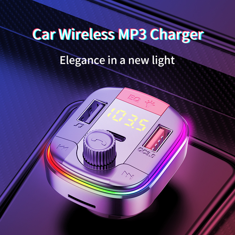 Car MP3 Bluetooth Player PD QC3.0 Fast Charge Car Charger - Image 4