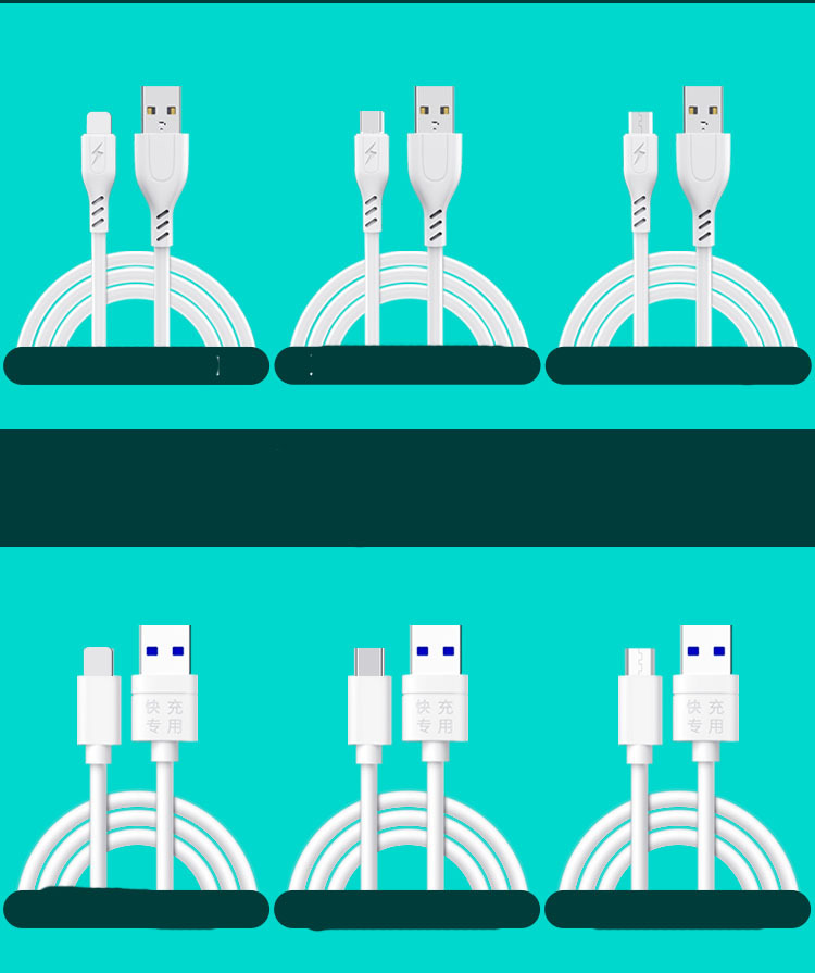 Compatible with Apple , Suitable For Apple Android Data Cable 5A Fast Charging Cable Type-C fast Charging Charging Cable Mobile Phone Accessories Factory Direct Supply - Image 3