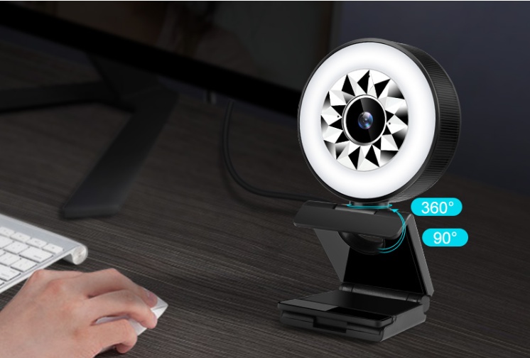 Usb Computer Web Camera 1080P Fill Light Beauty Uvc Songhan Pc Camera 2 Million Computer Camera - Image 5