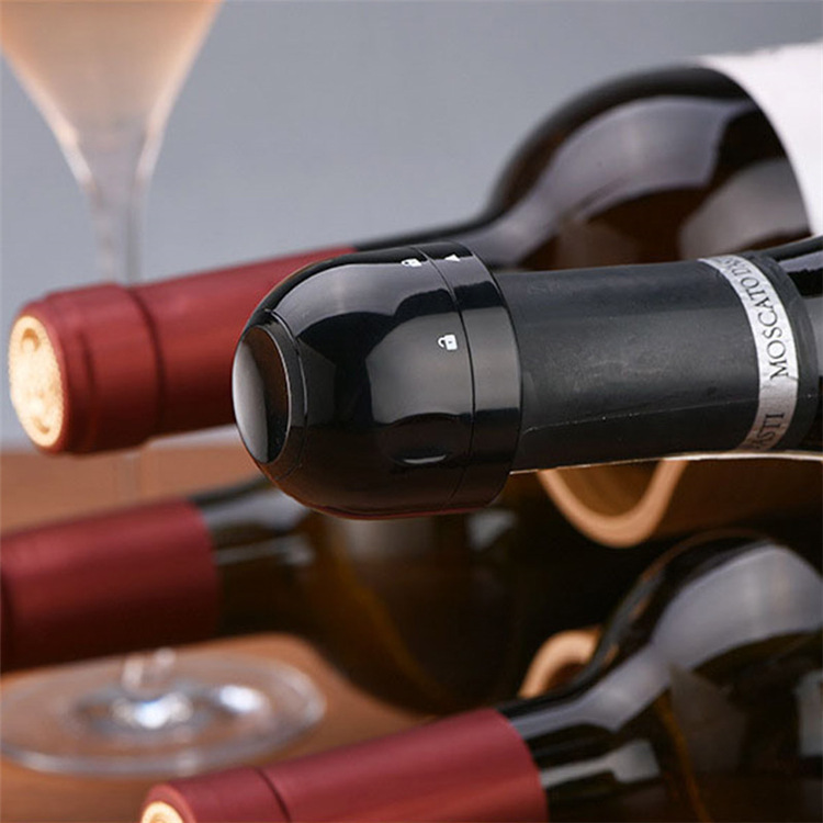 Vacuum Red Wine Bottle Stopper Silicone Sealed Champagne Bottle Stopper Vacuum Retain Freshness Wine Plug Bar Tools - Image 3