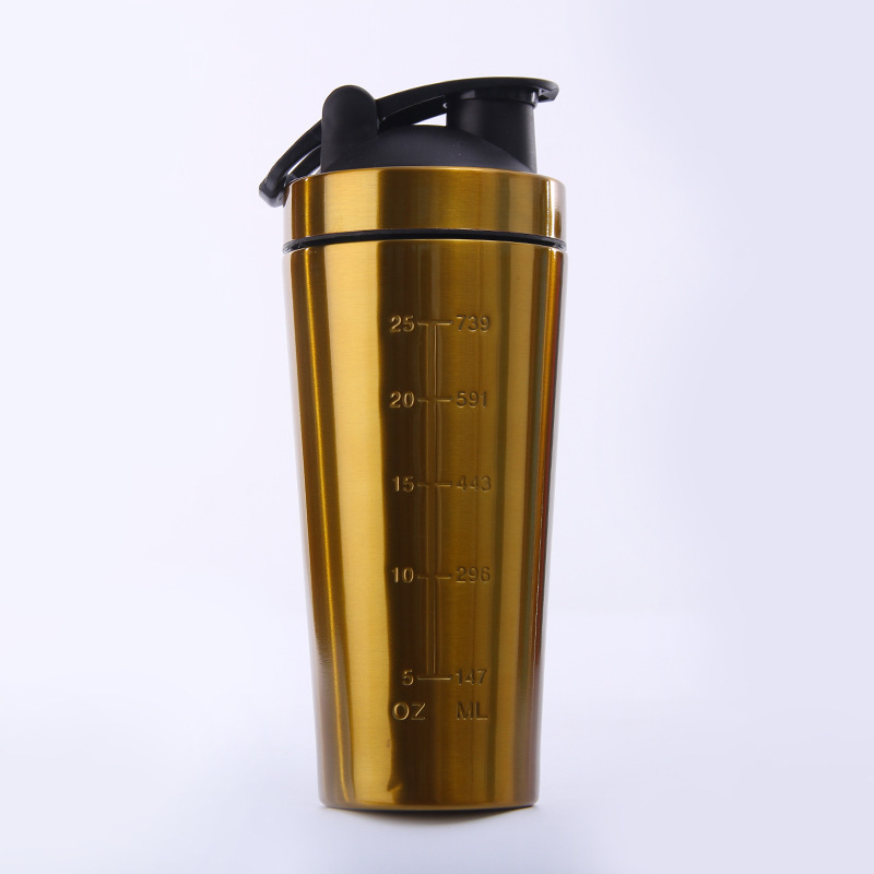 Factory Wholesale Stainless Steel Protein Powder Shaker Cup Multifunctional Fitness Sports Water Cup Fashion Gift Cup Customization - Image 3