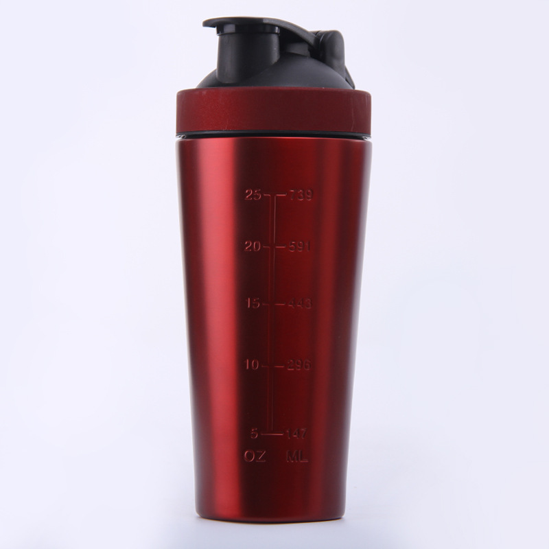 Factory Wholesale Stainless Steel Protein Powder Shaker Cup Multifunctional Fitness Sports Water Cup Fashion Gift Cup Customization - Image 2