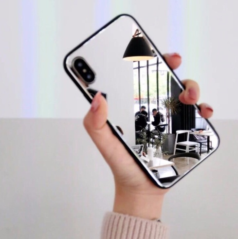 Compatible with Apple, iphoneX mirror phone case iphone7/8plus make-up self-timer glass case - Image 3