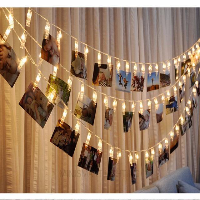 LED Photo Holder String Lights - Image 2
