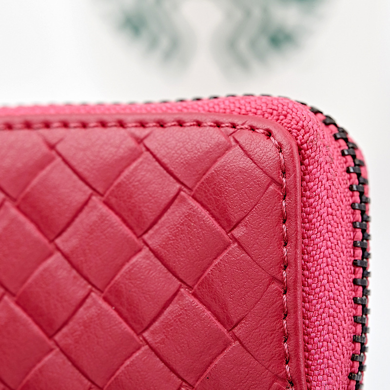 Car key case leather key case men's woven - Image 5