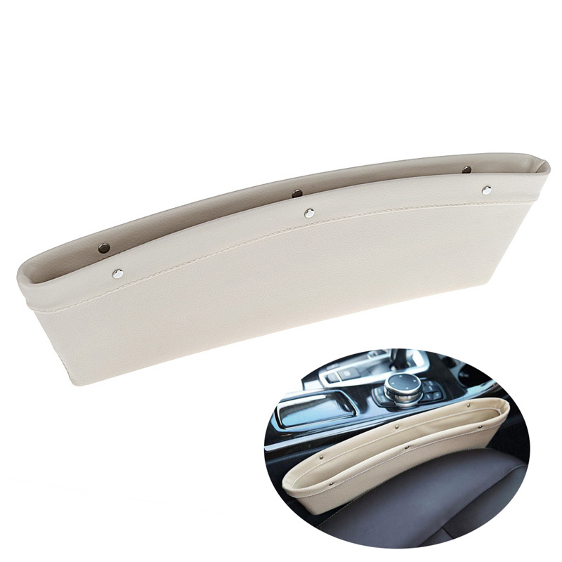 Auto Car Catch Catcher Box Caddy Seat Gap Slit Pocket Storage Holder Organizer - Image 2