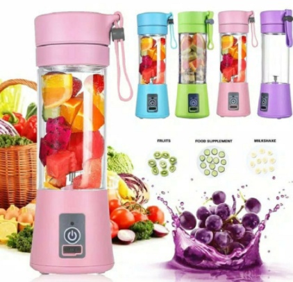 Portable Blender With USB Rechargeable Mini Kitchen Fruit Juice Mixer - Image 6