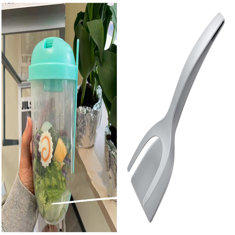 Breakfast Oatmeal Cereal Nut Yogurt Salad Cup Container Set With Fork Sauce Cup Lid Bento Food Taper Bowl Lunch Box - Image 10
