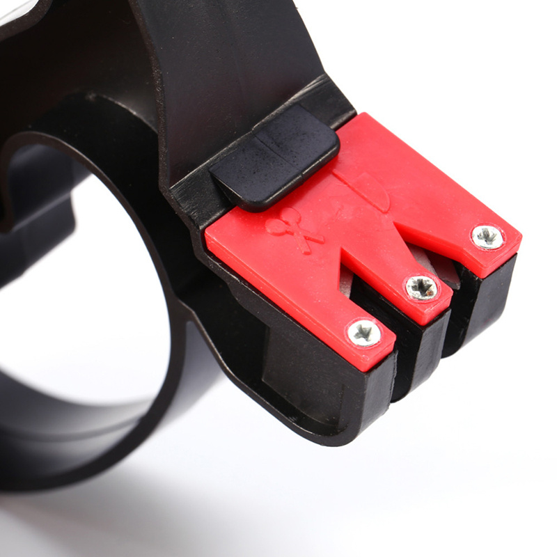 Knife Sharpener Handheld Scissor Blade Sharpening Convenient Kitchen Tools Grindstone 2 In 1 Kitchen Gadgets - Image 9