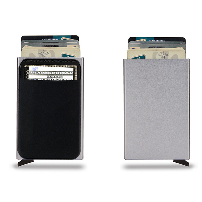 Metal Credit Card Holder Smart Wallet - Image 4