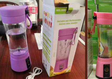 Portable Blender With USB Rechargeable Mini Kitchen Fruit Juice Mixer - Image 5