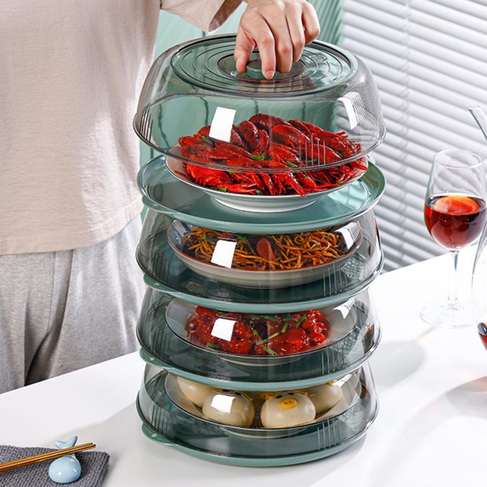 Food Splatter Lid Keep Food Dustproof Protector Heat Seal Kitchen Utensils Cooking Tools - Image 4