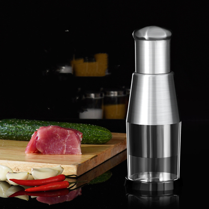 Garlic Crusher Onion Chopper Multipeler Vegetables Chopper Manual Garlic Press Machine Garlic Squeezer Kitchen Gadget - Image 5